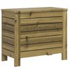 vidaXL Gartenhocker 62x31,5x52 cm Kiefernholz Impr&auml;gniert