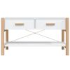 vidaXL TV-Schrank Weiß 82x38x45 cm Holzwerkstoff