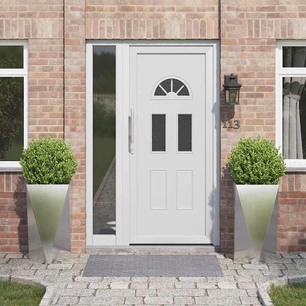 vidaXL Pflanzk&uuml;bel 2 pcs Silber 40 x 40 x 75 cm Edelstahl