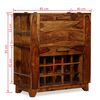 vidaXL Barschrank Massivholz Akazie 85x40x95 cm
