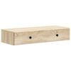 vidaXL Wandmontierter Beistelltisch Sonoma-Eiche 87,5 x 34,5 x 17 cm