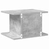 vidaXL Nachttisch Beton Grau 40 x 30 x 25 cm Holzwerkstoff