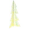 vidaXL Weihnachtsbaum 160 LEDs Warmes Wei&szlig; 150 cm PET