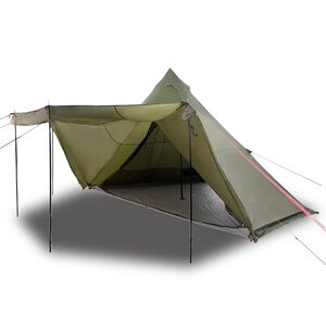 vidaXL Tipi-Familienzelt 8 Personen Olivgr&uuml;n Wasserdicht
