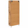 vidaXL Highboard mit Schubladen 2 pcs Altholz Holzwerkstoff