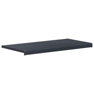 vidaXL Fensterbank Anthrazit mit Holzmaserung 80 x 45 x 4,5 cm PVC