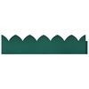 vidaXL Rasenkanten 10 Stk. Gr&uuml;n 65x15 m PP