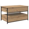 vidaXL Couchtisch Artisan-Eiche 85 x 50 x 50 cm Holzwerkstoff