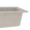 vidaXL Küchen-Spüle Beige 79 x 50 x 31 cm Granit