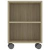 vidaXL TV-Schrank Sonoma-Eiche 120x35x48 cm Holzwerkstoff