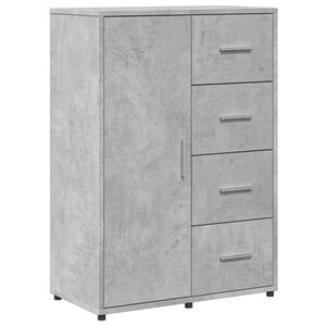 vidaXL Sideboard Betongrau 60x31x84 cm Holzwerkstoff