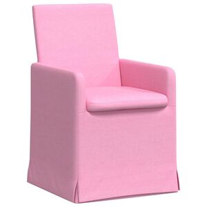 vidaXL Esszimmerstühle 2 pcs Rosa 57 x 67 x 95 cm Stoff