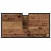 vidaXL Waschbeckenschrank Altholz 65 x 33 x 60 cm Holzwerkstoff