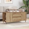 vidaXL Couchtisch Artisan-Eiche 102 x 44,5 x 50 cm Holzwerkstoff