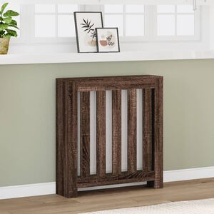 vidaXL Heizk&ouml;rperverkleidung Eichen-Optik 78x20x82 cm Holzwerkstoff