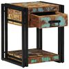 vidaXL Nachttisch 40 x 40 x 50 cm Massives upgecyceltes Holz
