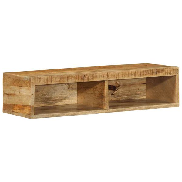 vidaXL TV-Wandschrank 80x30x19 cm Raues Mangoholz