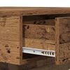 vidaXL Couchtisch Altholz 90 x 90 x 28 cm Holzwerkstoff