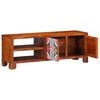 vidaXL TV-Schrank Mehrfarbig 110x30x40 cm Massivholz Akazie