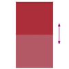 vidaXL Verdunkelungsrollo Rot 120x230cm Stoffbreite 116,6cm Polyester