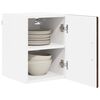 vidaXL K&uuml;chenschrank 2 pcs Braun Eichen-Optik 30 x 31 x 40 cm