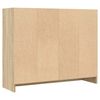 vidaXL Sideboard Sonoma-Eiche 91x28x75 cm Holzwerkstoff
