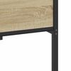 vidaXL Bettgestell ohne Matratze Sonoma-Eiche 107x203 cm Holzwerkstoff