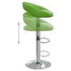 vidaXL Barhocker 2 Stk. Gr&uuml;n Kunstleder