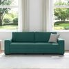 vidaXL 3-Sitzer-Sofa Dunkelgr&uuml;n 180 cm Stoff