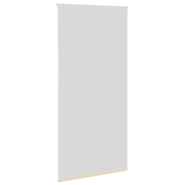 vidaXL Verdunkelungsrollo Beige 115x210 cm Stoffbreite 110,7 cm