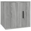 vidaXL 8-tlg. TV-Schrank-Set Grau Sonoma Holzwerkstoff