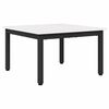vidaXL Couchtisch Wei&szlig; 60 x 60 x 36 cm Massives Kiefernholz