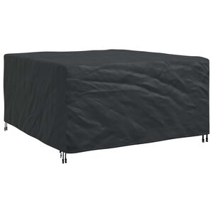 vidaXL M&ouml;belbezug Uni Schwarz 180 x 190 x 85 cm 600D