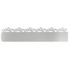 vidaXL Rasenkanten 10 stk. 103 x 0,05 x 22 cm Verzinkter Stahl Silber