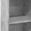 vidaXL Highboard Betongrau 50x41x124 cm Holzwerkstoff