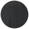 vidaXL Teppich Rund Grau 60 cm Bambus
