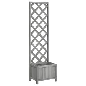 vidaXL Pflanzk&uuml;bel mit Spalier 40x30x135 cm Massivholz Tanne