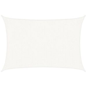 vidaXL Sonnensegel 160 g/m&sup2; Wei&szlig; 2x3 m HDPE