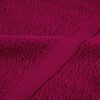 vidaXL Premium Saunatücher SOLUND 10 Stk. Bordeaux 80x200 cm 600 g/m²