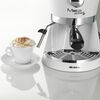 Ariete Espressomaschine in Espressokannen-Design Moka Aroma 850 W Wei&szlig;