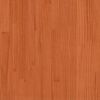vidaXL Tagesbett mit Matratze Wachsbraun 80x200 cm Massivholz Kiefer