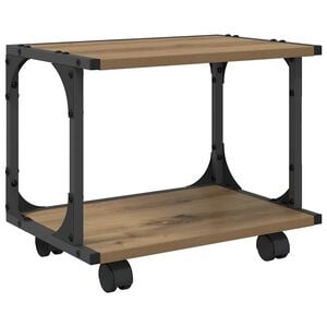 vidaXL Druckerst&auml;nder Artisan-Eiche 41 x 28 x 33,5 cm Holzwerkstoff