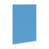 vidaXL Plissee Blau 95x150 cm Stoffbreite 94,4 cm Polyester