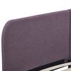 vidaXL Bettgestell Taupe Stoff 180x200 cm