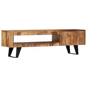 vidaXL TV-Schrank 140&times;30&times;40 cm Massivholz Akazie