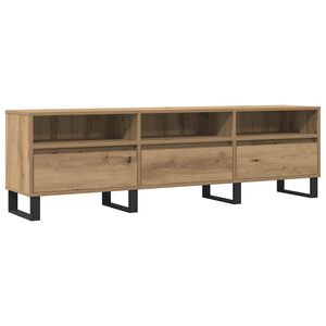 vidaXL TV-Schrank Artisan-Eiche 150x30x44,5 cm Holzwerkstoff