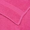 vidaXL 6-tlg. Handtuch-Set FROGN Rosa 360 g/m&sup2;