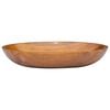 vidaXL Waschbecken Massivholz Teak 60x40x10 cm
