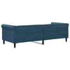 vidaXL Tagesbett Blau 80x200 cm Samt
