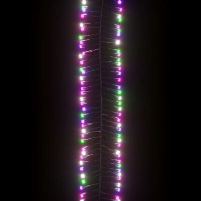 vidaXL LED-Lichterkette mit 2000 LEDs Pastell Mehrfarbig 17 m PVC